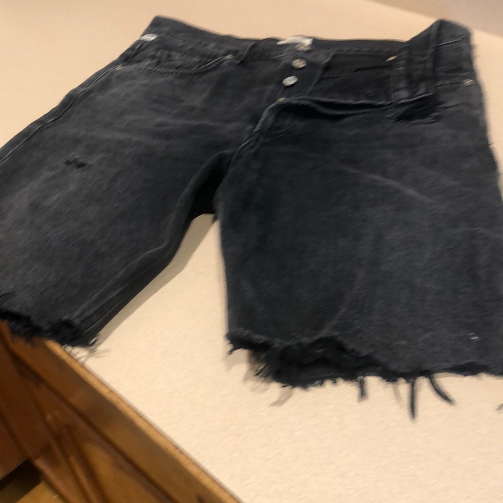 Citizens of humanity shorts. Black button fly size 27